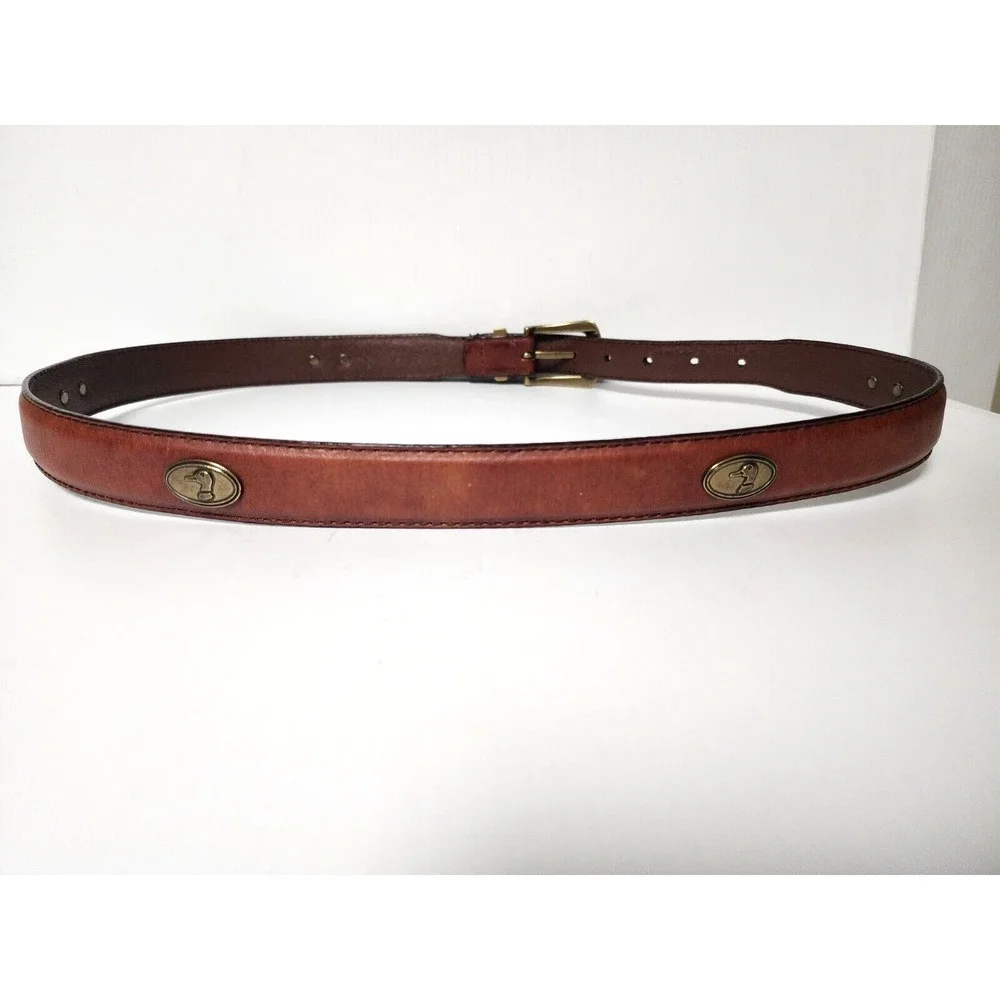 Duck Head Men's  Genuine Leather  Belt 01-3132  Brown Size 36